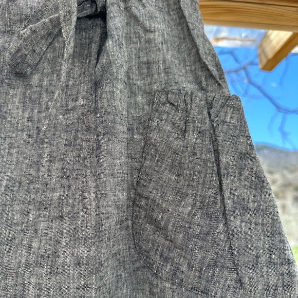 Patagonia NWOT Gray Island Hemp Cotton Wrap Lightweight Skirt size 8 - Picture 7 of 10